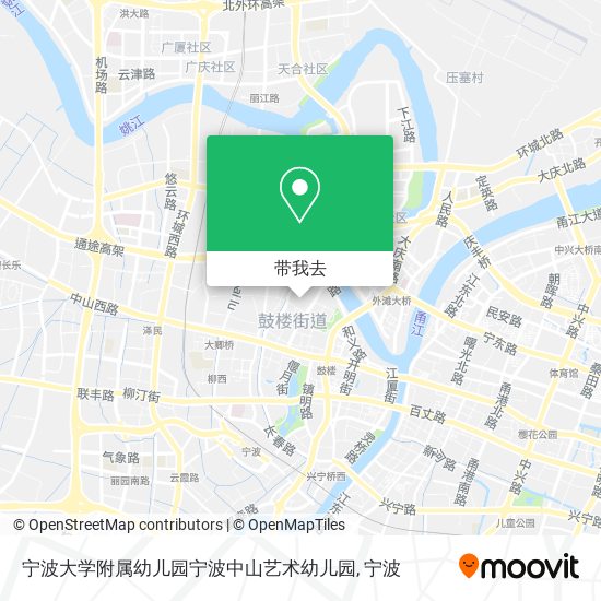 宁波大学附属幼儿园宁波中山艺术幼儿园地图