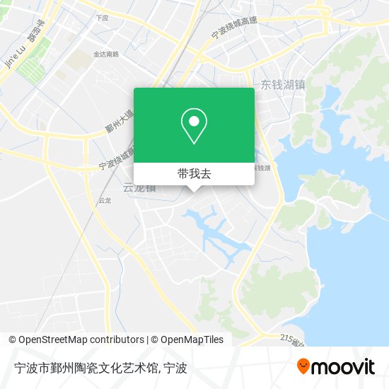 宁波市鄞州陶瓷文化艺术馆地图
