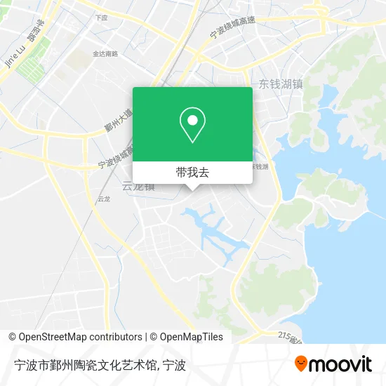 宁波市鄞州陶瓷文化艺术馆地图