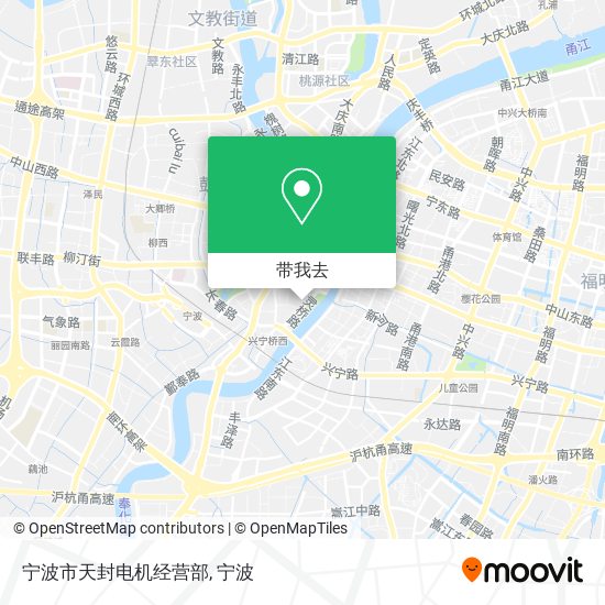 宁波市天封电机经营部地图