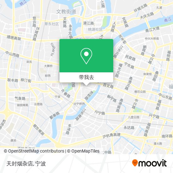 天封烟杂店地图
