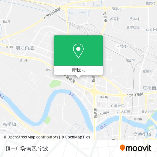 恒一广场-南区地图