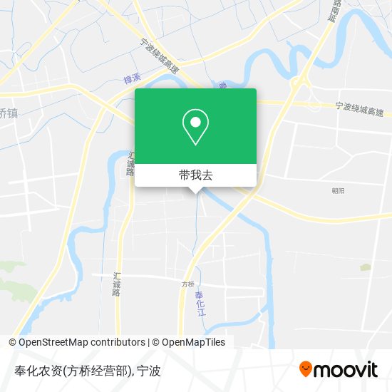 奉化农资(方桥经营部)地图