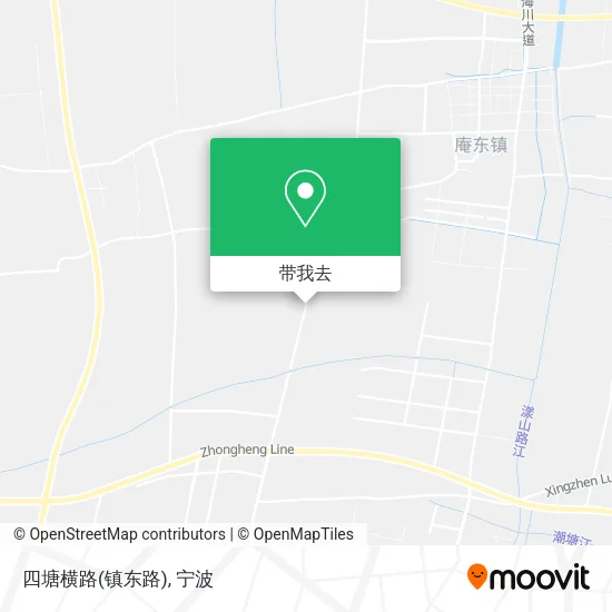 四塘横路(镇东路)地图