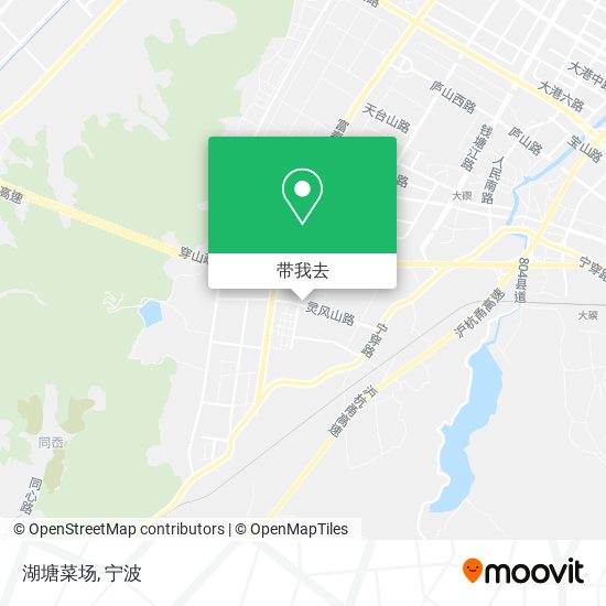 湖塘菜场地图