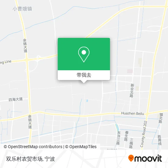 双乐村农贸市场地图