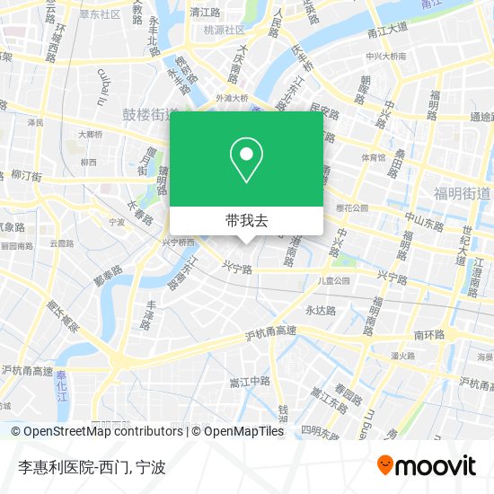 李惠利医院-西门地图