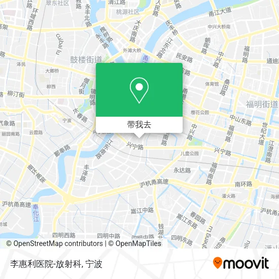 李惠利医院-放射科地图