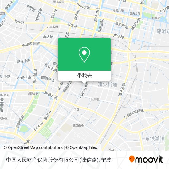 中国人民财产保险股份有限公司(诚信路)地图