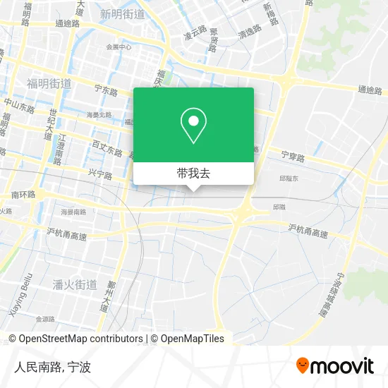 人民南路地图