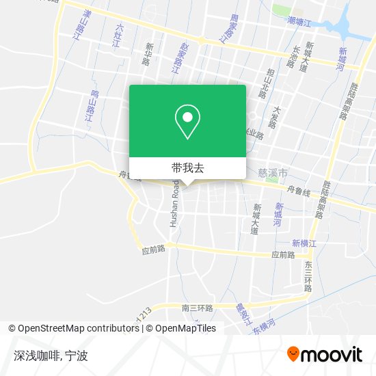 深浅咖啡地图