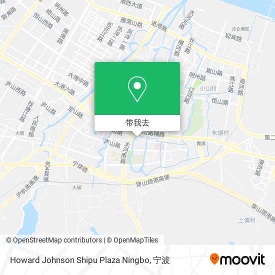 Howard Johnson Shipu Plaza Ningbo地图