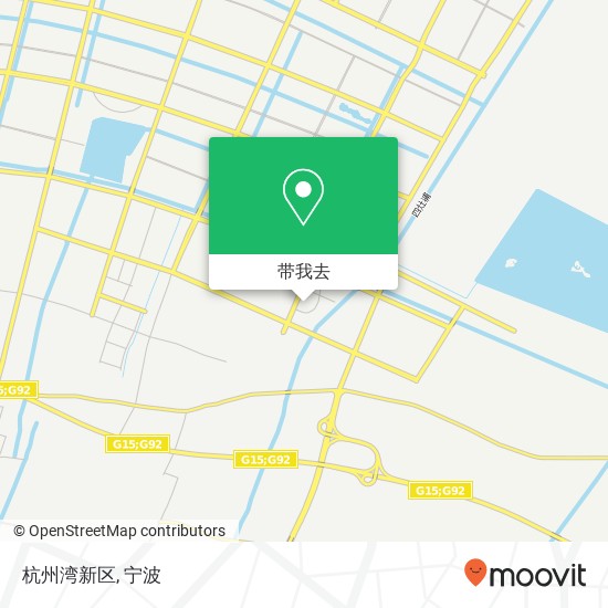 杭州湾新区地图