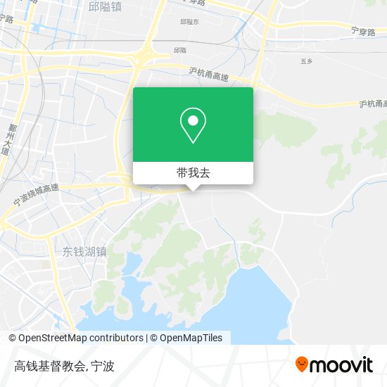 高钱基督教会地图