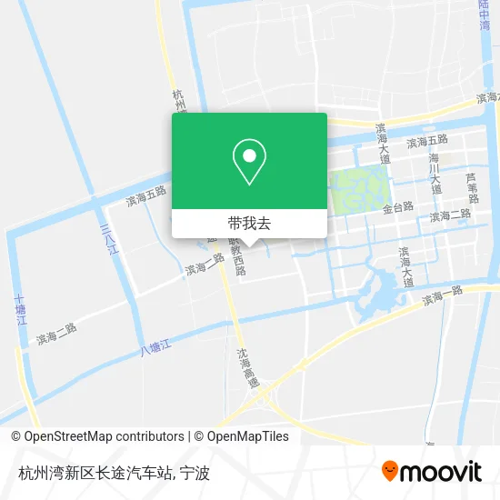 杭州湾新区长途汽车站地图