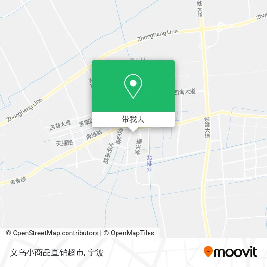 义乌小商品直销超市地图