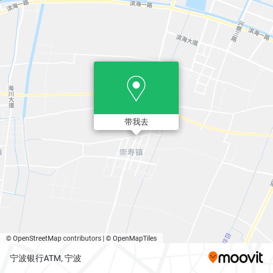 宁波银行ATM地图