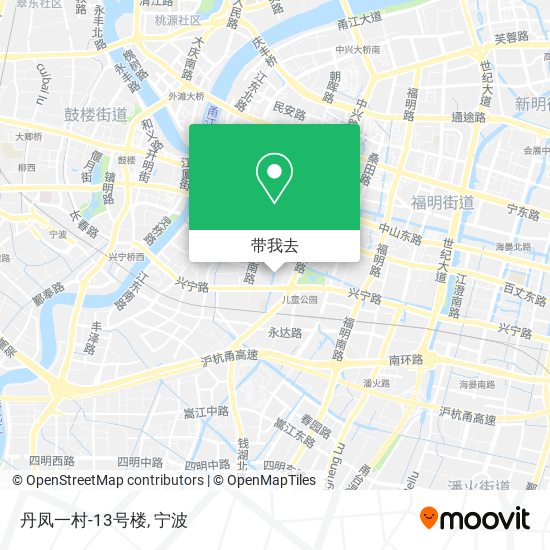 丹凤一村-13号楼地图
