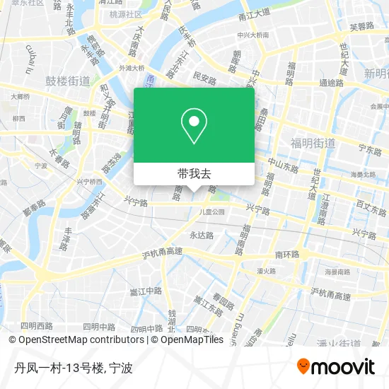 丹凤一村-13号楼地图