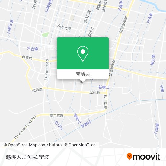 慈溪人民医院地图