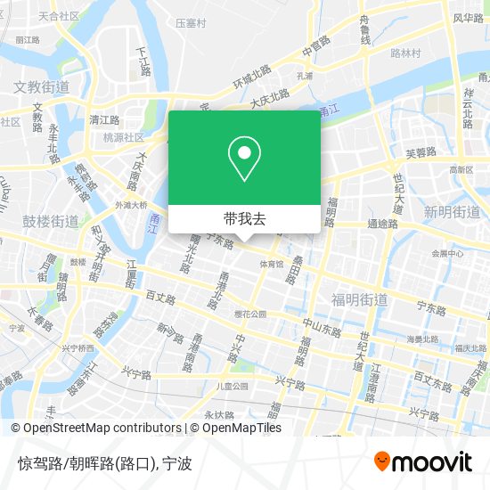 惊驾路/朝晖路(路口)地图