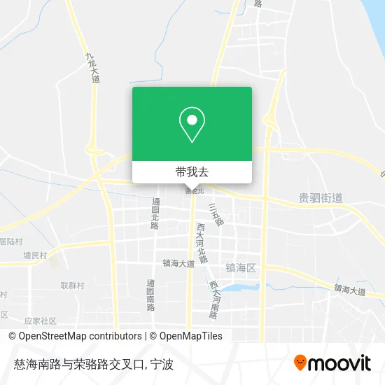 慈海南路与荣骆路交叉口地图