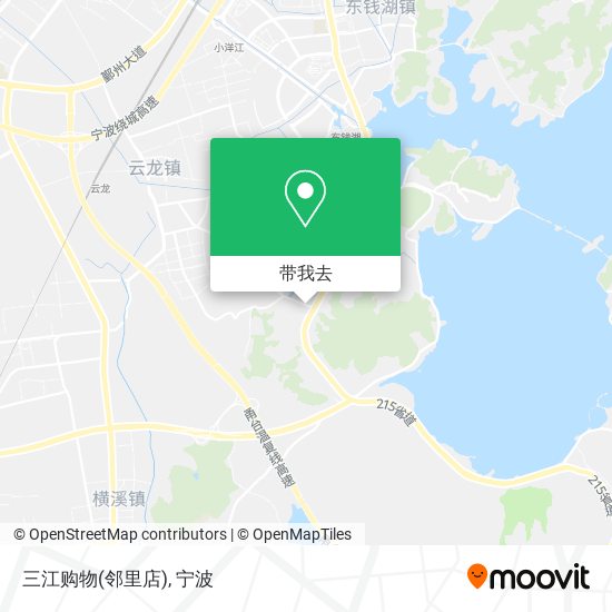 三江购物(邻里店)地图