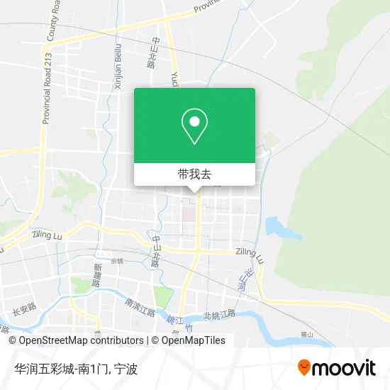 华润五彩城-南1门地图