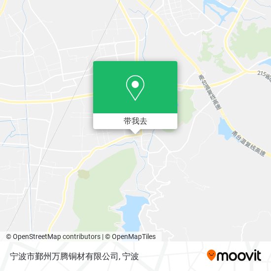 宁波市鄞州万腾铜材有限公司地图