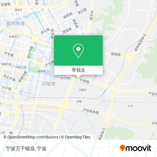 宁波万千锯业地图