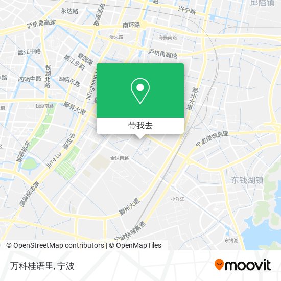 万科桂语里地图