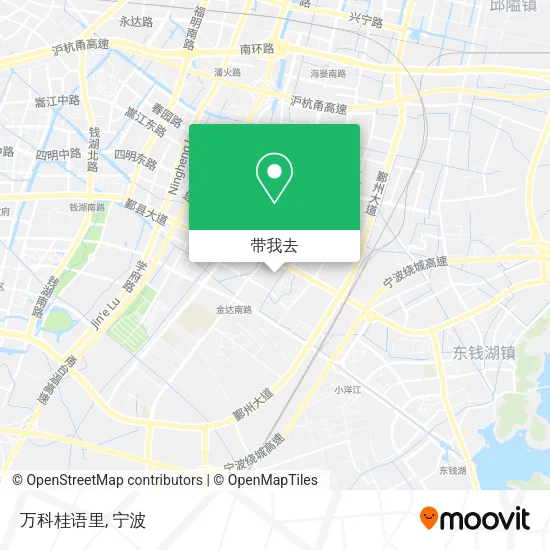 万科桂语里地图