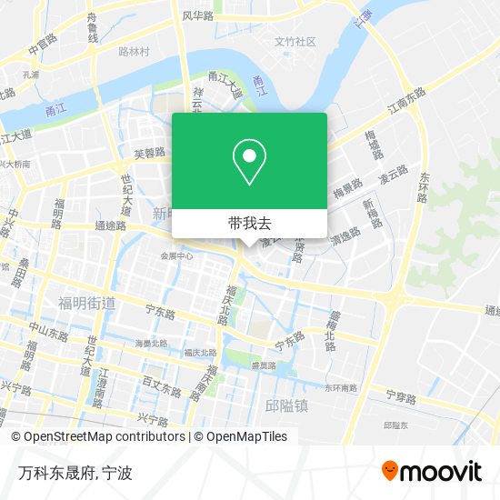 万科东晟府地图