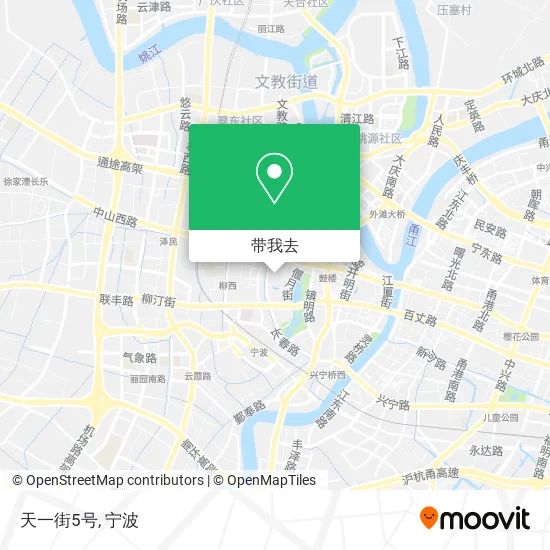 天一街5号地图