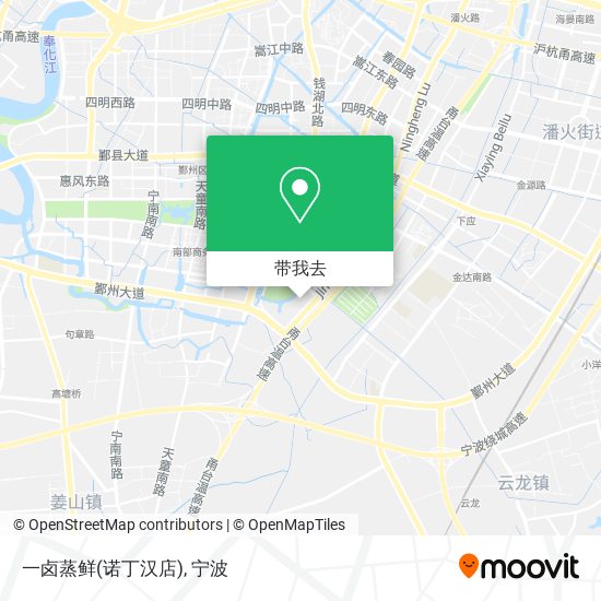 一卤蒸鲜(诺丁汉店)地图