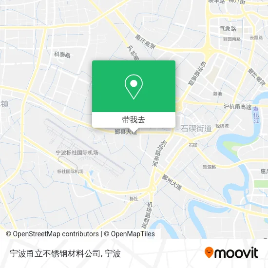 宁波甬立不锈钢材料公司地图