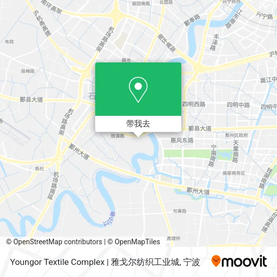 Youngor Textile Complex | 雅戈尔纺织工业城地图
