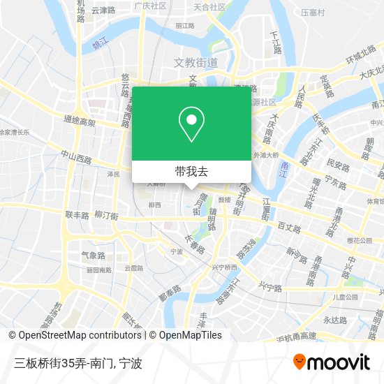 三板桥街35弄-南门地图