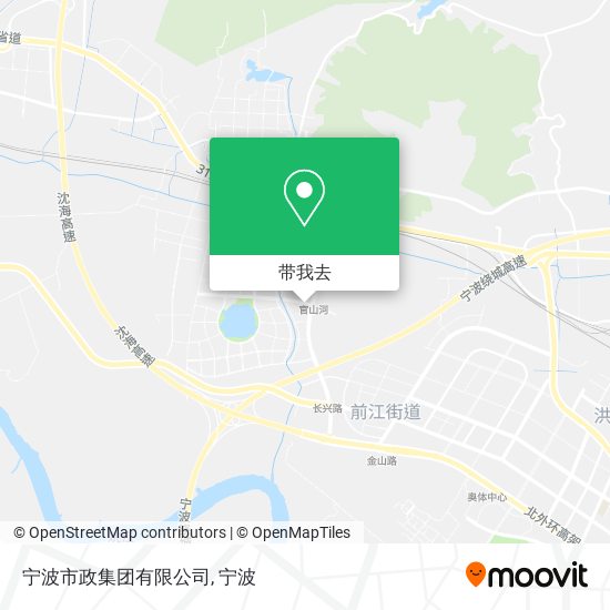 宁波市政集团有限公司地图