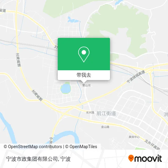 宁波市政集团有限公司地图