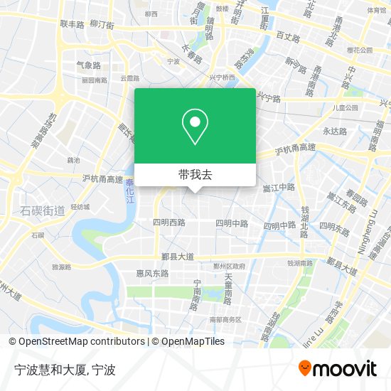 宁波慧和大厦地图