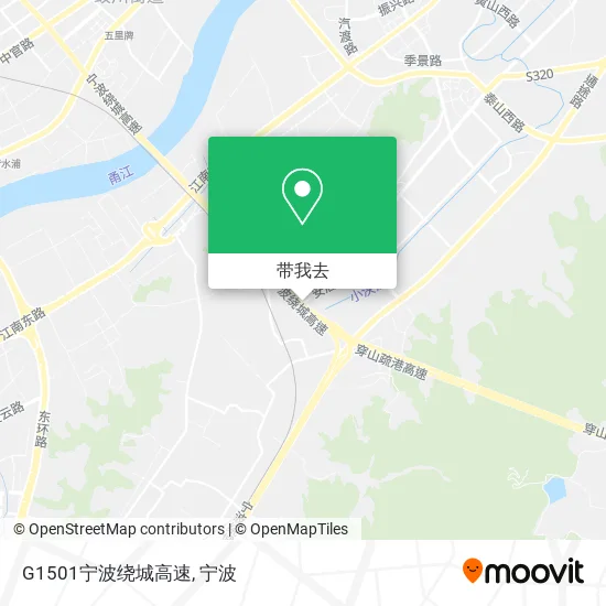 G1501宁波绕城高速地图