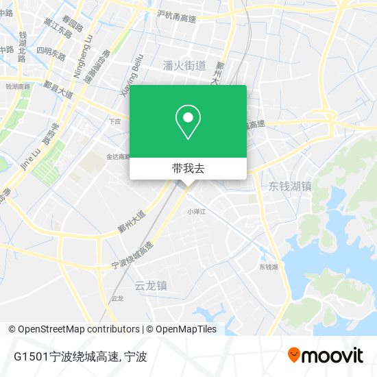 G1501宁波绕城高速地图