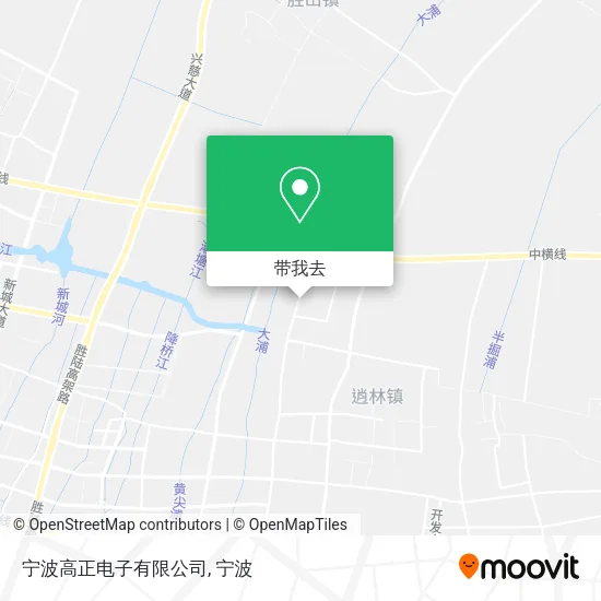 宁波高正电子有限公司地图