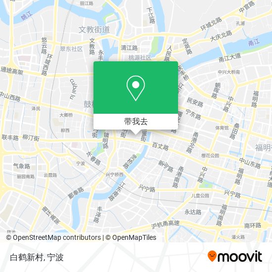 白鹤新村地图