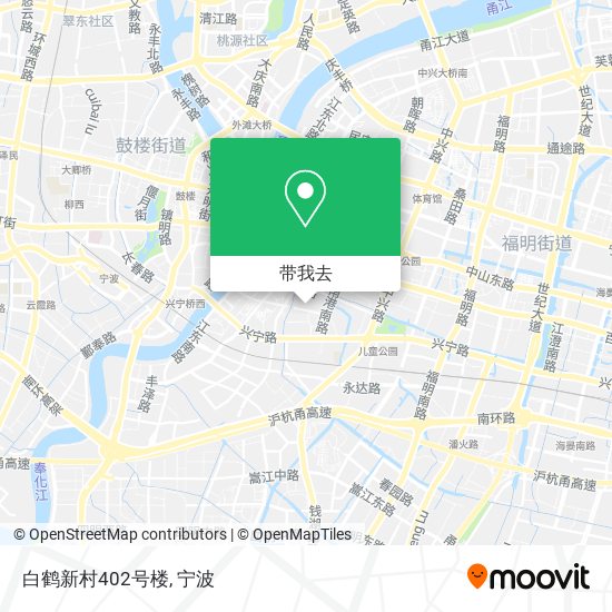 白鹤新村402号楼地图