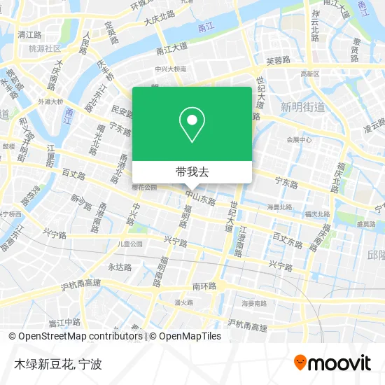 木绿新豆花地图