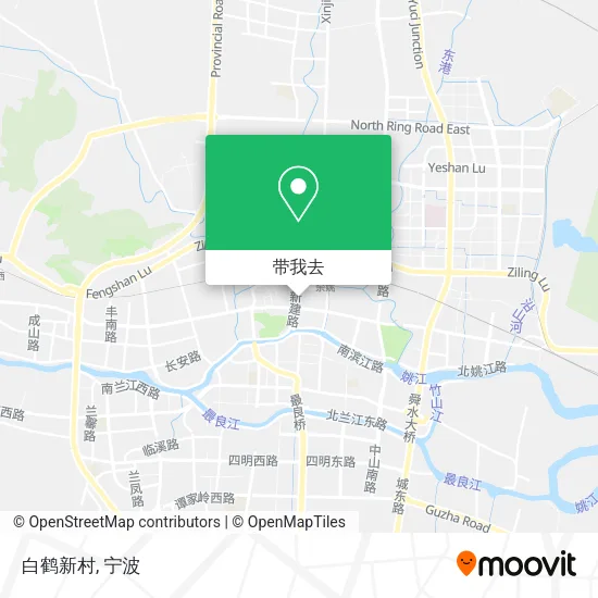 白鹤新村地图