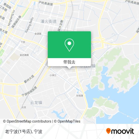 老宁波(1号店)地图