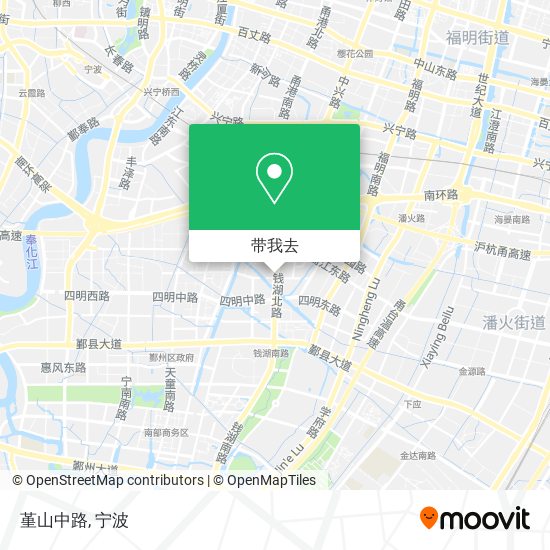 堇山中路地图